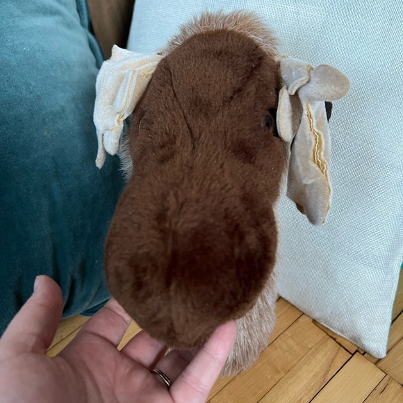 Daphne Headcovers Plush Moose Head Golf Club Head Cover Brown Gray Puppet Deer - Picture 2 of 8